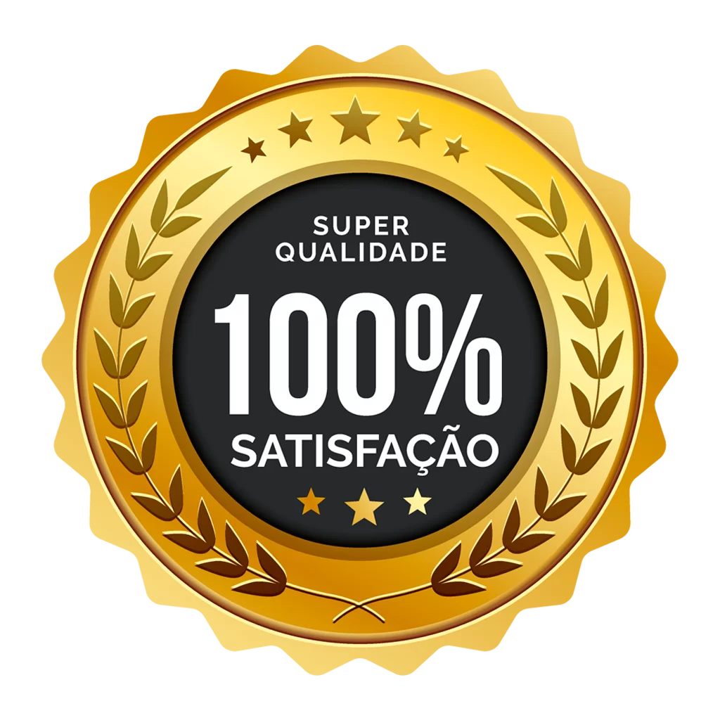 Selo de Garantia 100% Satisfação